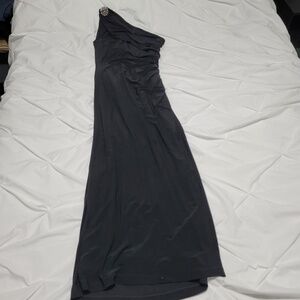 Lauren Ralph Lauren Evening black one shoulder dress Size 8